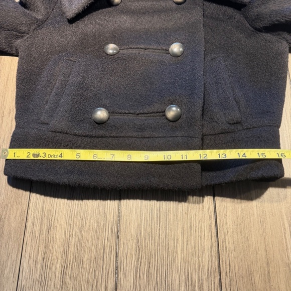 DVF Ladybird Short Trench Jacket - Black Size 6 - Wool/Alpaca mix - Picture 6 of 8